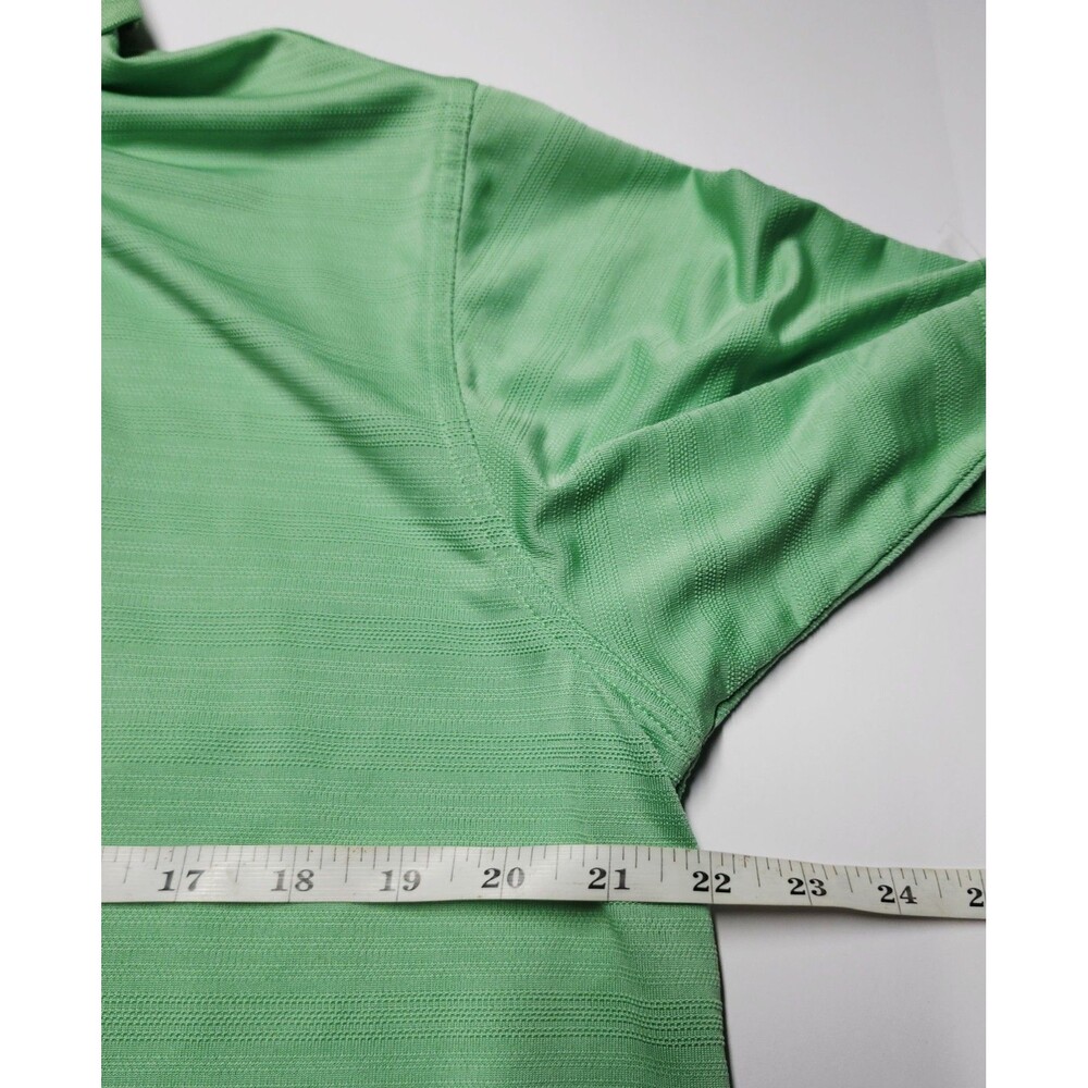 Pinehurst By Adidas Golf Shirt Green Polo Golf Shirt US OPEN Medium NWOT - Picture 6 of 10